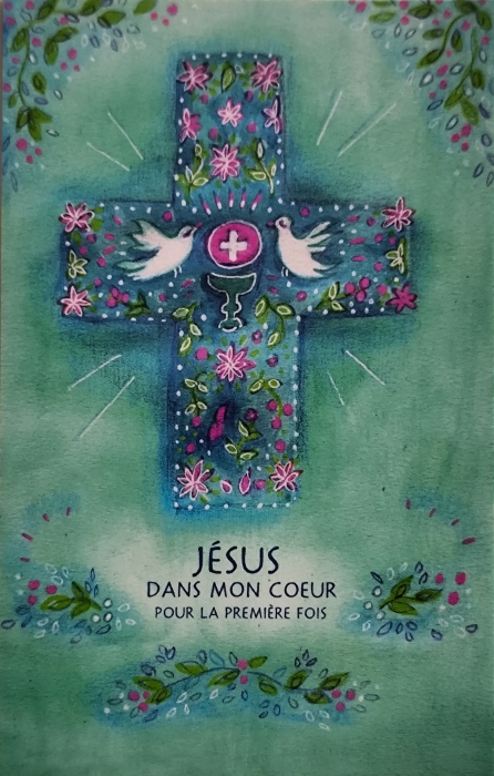 Santini - Image religieuse, Souvenir de 1 ère communion, 1939  Puisse
