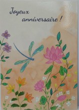 Carte à message : Joyeux anniversaire