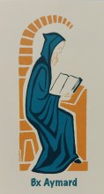 carte saint patron pour le prenom Aymard