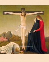 image du christ en croix pour une ordination ou des voeux religieux