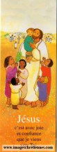 image de baptême et première communion : jésus avec des enfants