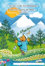 Magnet : Tout est caresse de Dieu : Moinette dans un paysage de Montagne